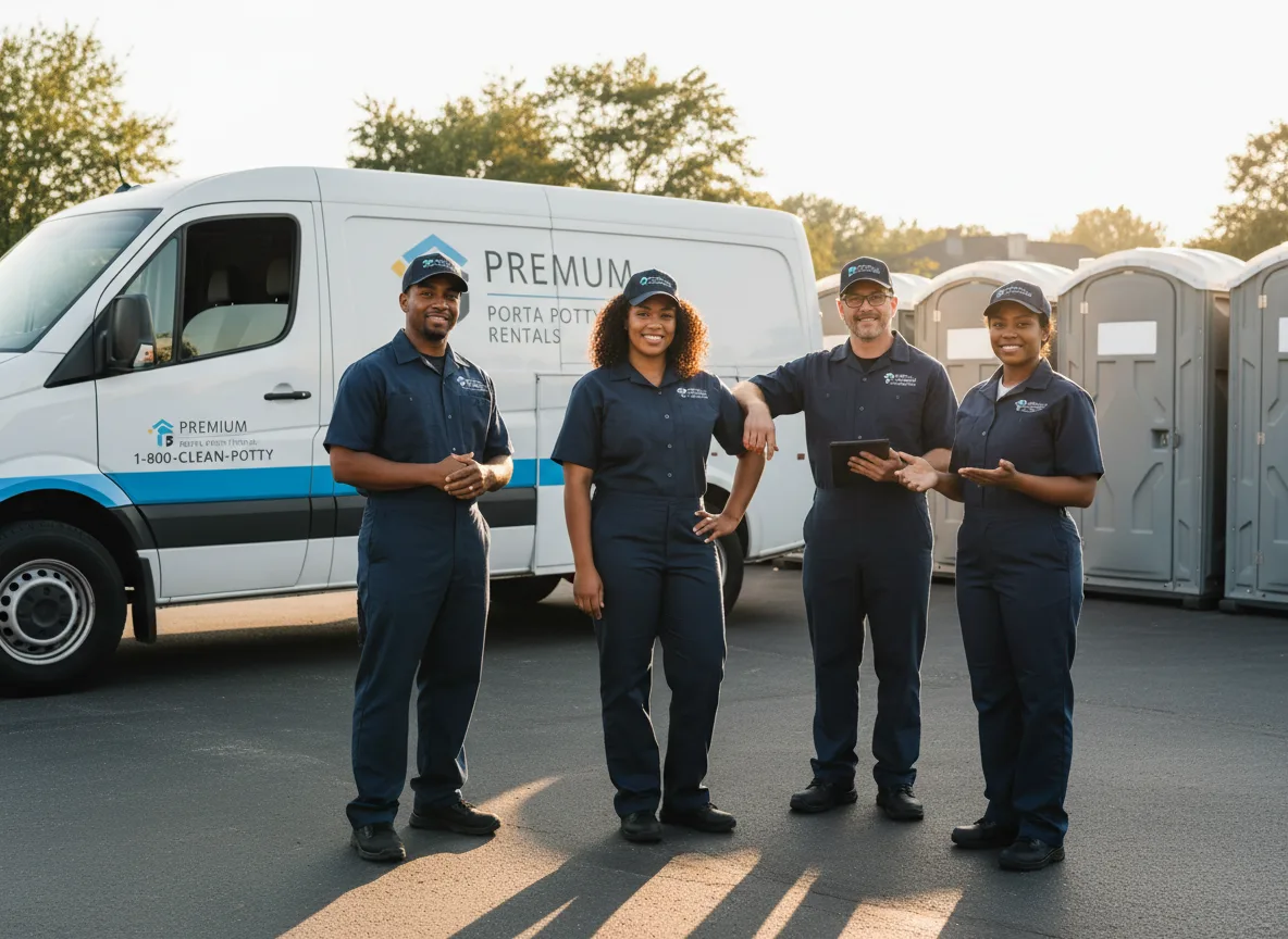VIP Portable Toilets company in Hallieford, VA